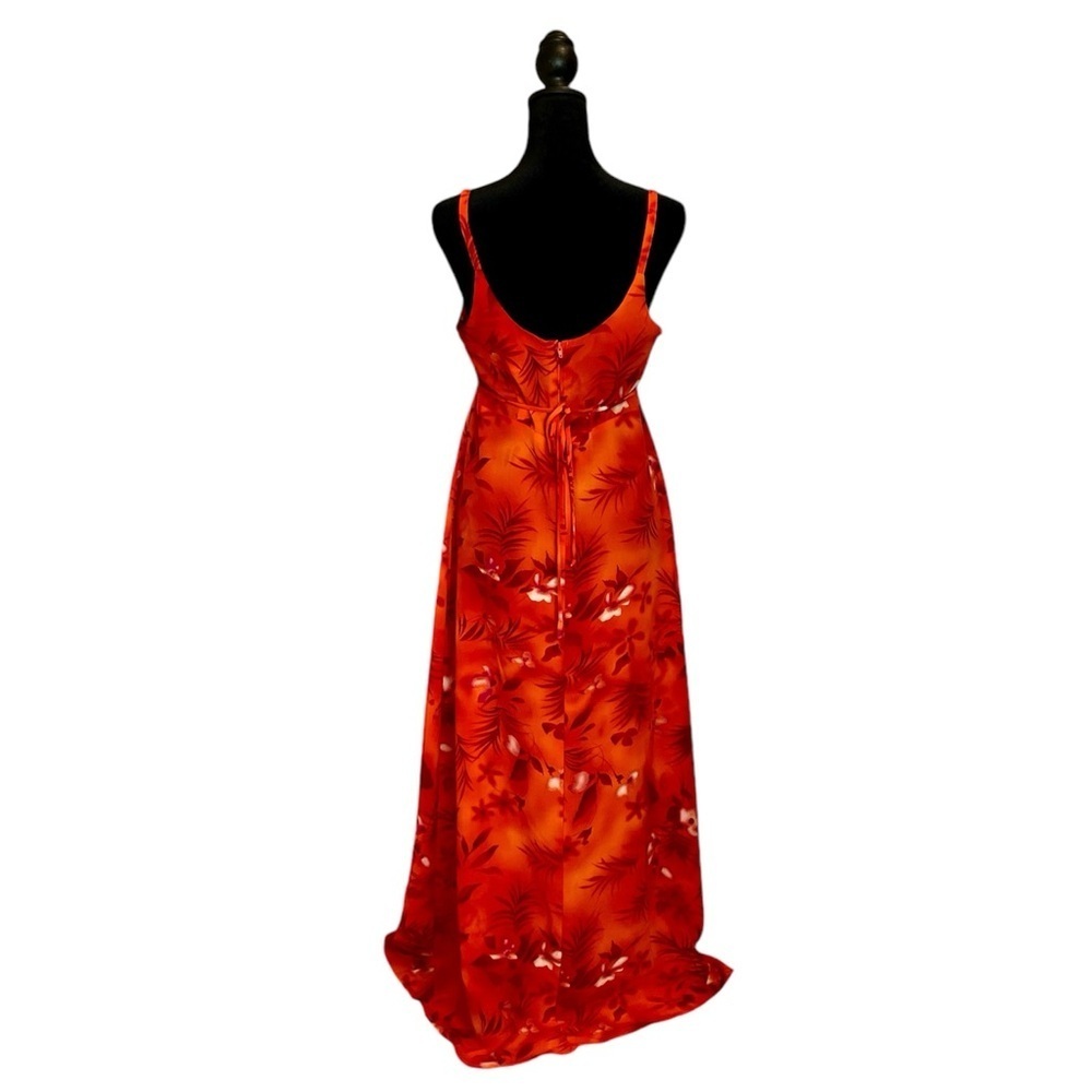 Vintage Dress Barn Tropical Maxi Dress Size 10​​​ - Picture 2 of 6